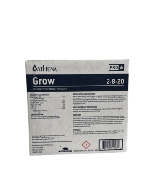 Athena Pro Grow 2-8-20